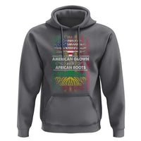 African American Pride Hoodie American Grown With African Roots African American Flag Tree