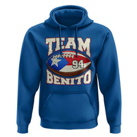 Team Benito Puerto Rico Football Pride Hoodie Number 94 Vintage Game Day Music Artist Fan