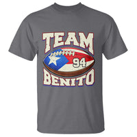 Team Benito Puerto Rico Football Pride T Shirt Number 94 Vintage Game Day Music Artist Fan