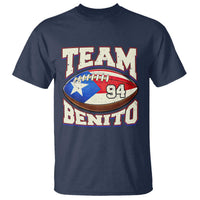 Team Benito Puerto Rico Football Pride T Shirt Number 94 Vintage Game Day Music Artist Fan