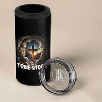 Jesus True Story 4 in 1 Can Cooler Tumbler Resurrection He Is Risen Religious Easter