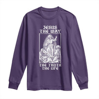 Jesus The Way The Truth The Life Long Sleeve Shirt Religious Christian Faith