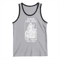 Jesus The Way The Truth The Life Tank Top Religious Christian Faith