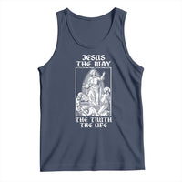 Jesus The Way The Truth The Life Tank Top Religious Christian Faith