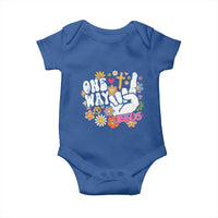One Way Jesus Baby Onesie Christian Relgion Retro Hippie