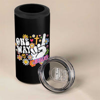 One Way Jesus 4 in 1 Can Cooler Tumbler Christian Relgion Retro Hippie