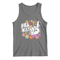 One Way Jesus Tank Top Christian Relgion Retro Hippie