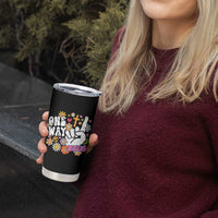 One Way Jesus Tumbler Cup Christian Relgion Retro Hippie