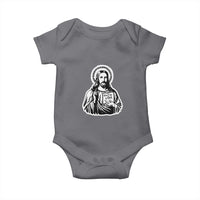 Funny Jesus Saying Baby Onesie Don't Be A D*ck
