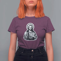Funny Jesus Saying T Shirt For Women Don't Be A D*ck