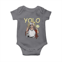 Funny Jesus YOLO JK Baby Onesie Just Kidding Funny Christian Religious