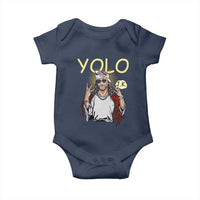Funny Jesus YOLO JK Baby Onesie Just Kidding Funny Christian Religious