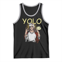 Funny Jesus YOLO JK Tank Top Just Kidding Funny Christian Religious