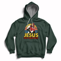 Funny Jesus Has Your Back Jiu Jitsu Retro Christian Vintage Funny Jesus Shirt, Jesus Believer, Religious Shirt Hoodie - Wonder Print Shop