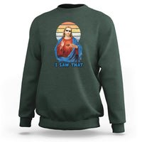 Funny Quote Jesus Meme I Saw That Christian God Vintage Funny Jesus Shirt, Jesus Believer, Religious Shirt Sweatshirt - Wonder Print Shop