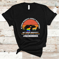 LGBT Mom T Shirt If Your Parents Aren't Accepting I'm Your Mom LGBT Flag Bear - Wonder Print Shop