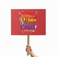 No One Should Live in a Closet Protest Sign LGBTQ+ Pride Empowerment Ally - Wonder Print Shop