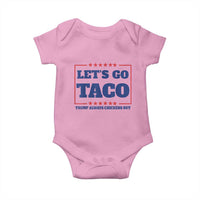 Funny Let's Go Taco Baby Onesie Tacos for President Humor