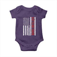 Funny Let's Go Taco Baby Onesie Stars and Stripes Political Satire