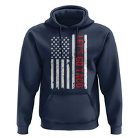 Funny Let's Go Taco Hoodie Stars and Stripes Political Satire