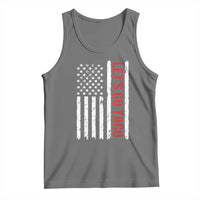 Funny Let's Go Taco Tank Top Stars and Stripes Political Satire