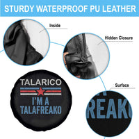 Talarico I'm A Talafreako Spare Tire Cover Vintage Patriotic James Voter Political Supporter Star Graphic