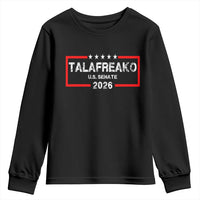 Talafreako U.S. Senate 2026 Youth Sweatshirt James Talarico Voter Political Supporter