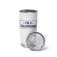 I'm A Talafreako Patriotic Voter Tumbler Cup James Talarico Political Supporter Stars Election Box