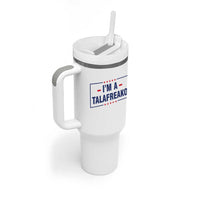 I'm A Talafreako Patriotic Voter Tumbler With Handle James Talarico Political Supporter Stars Election Box