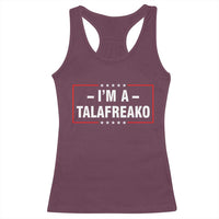 I'm A Talafreako Patriotic Voter Racerback Tank Top James Talarico Political Supporter Election Box Graphic