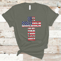 End Human Trafficking T Shirt God's Children Are Not For Sale Christian Jesus American Flag - Wonder Print Shop