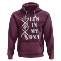 Christian Faith Hoodie It's In My DNA Bible Christian Cross Pray - Wonder Print Shop