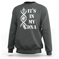 Christian Faith Sweatshirt It's In My DNA Bible Christian Cross Pray - Wonder Print Shop
