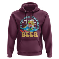 Funny Christmas in July Drinking Hoodie It's The Most Wonderful Time For A Beer - Wonder Print Shop