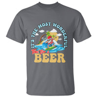 Funny Christmas in July Drinking T Shirt It's The Most Wonderful Time For A Beer - Wonder Print Shop
