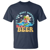 Funny Christmas in July Drinking T Shirt It's The Most Wonderful Time For A Beer - Wonder Print Shop