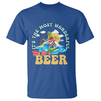 Funny Christmas in July Drinking T Shirt It's The Most Wonderful Time For A Beer - Wonder Print Shop