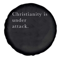Christianity Is Under Attack Spare Tire Cover Pray for Grand Blanc Michigan Faith Support - Wonder Print Shop