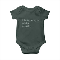 Christianity Is Under Attack Baby Onesie Pray for Grand Blanc Michigan Faith Support - Wonder Print Shop