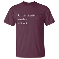 Christianity Is Under Attack T Shirt Pray for Grand Blanc Michigan Faith Support - Wonder Print Shop