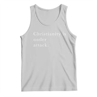 Christianity Is Under Attack Tank Top Pray for Grand Blanc Michigan Faith Support - Wonder Print Shop