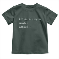 Christianity Is Under Attack Toddler T Shirt Pray for Grand Blanc Michigan Faith Support - Wonder Print Shop