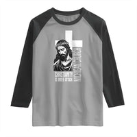 Christianity Is Under Attack Raglan Shirt Jesus Stand for Faith Michigan Church - Wonder Print Shop