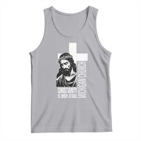 Christianity Is Under Attack Tank Top Jesus Stand for Faith Michigan Church - Wonder Print Shop