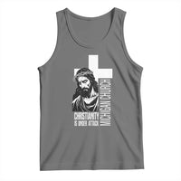Christianity Is Under Attack Tank Top Jesus Stand for Faith Michigan Church - Wonder Print Shop