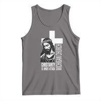 Christianity Is Under Attack Tank Top Jesus Stand for Faith Michigan Church - Wonder Print Shop