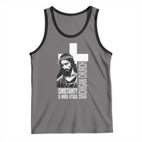 Christianity Is Under Attack Tank Top Jesus Stand for Faith Michigan Church - Wonder Print Shop