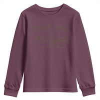 Pray for Grand Blanc Michigan Youth Sweatshirt Vintage Church Faith Support - Wonder Print Shop