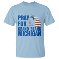 Pray for Grand Blanc Michigan T Shirt American Flag Christian Support - Wonder Print Shop