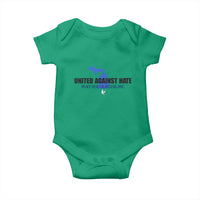 Peace for Grand Blanc Michigan Baby Onesie United Against Hate - Wonder Print Shop